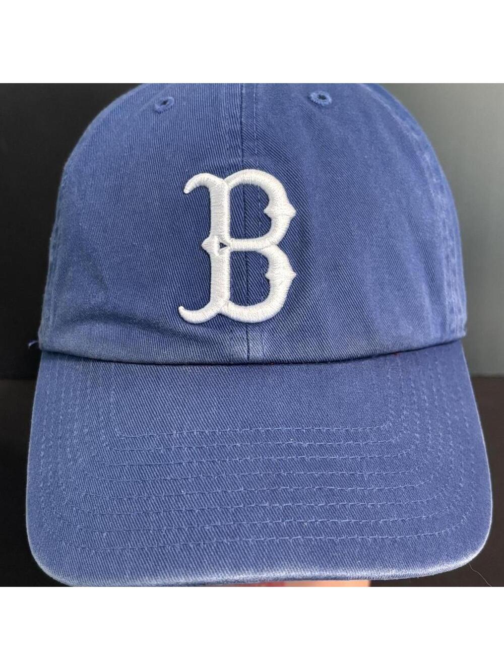Brooklyn Dodgers 47 Brand Fitted Hat Blue L - Vintage